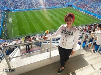 تصاویری از زنان و دختران ایرانی در جام جهانی ۲۰۱۸ روسیه