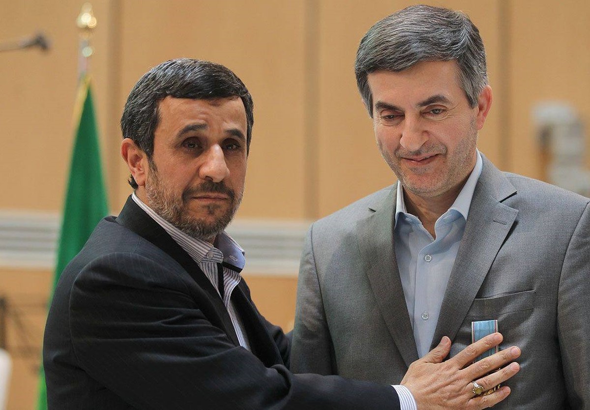 احمدی نژاد و رحیم مشایی