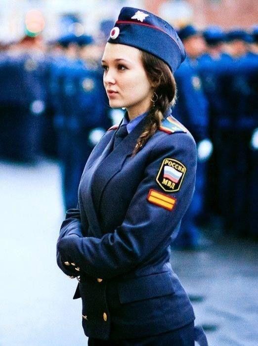 دختر ستوان روس زیبا