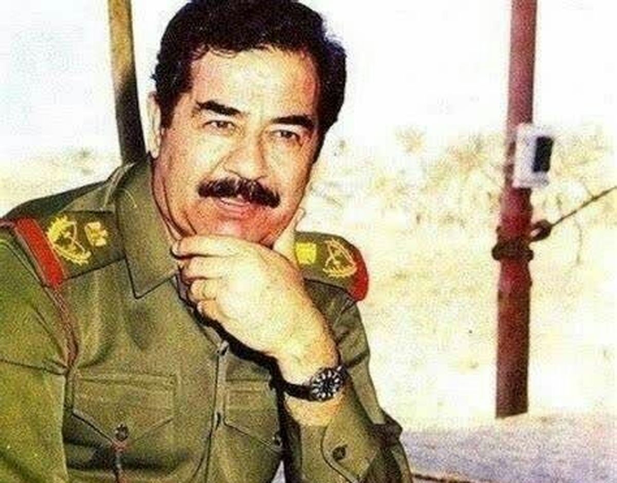 عکس صدام حسین در نظام
