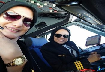 خلبانان زن ایرانی