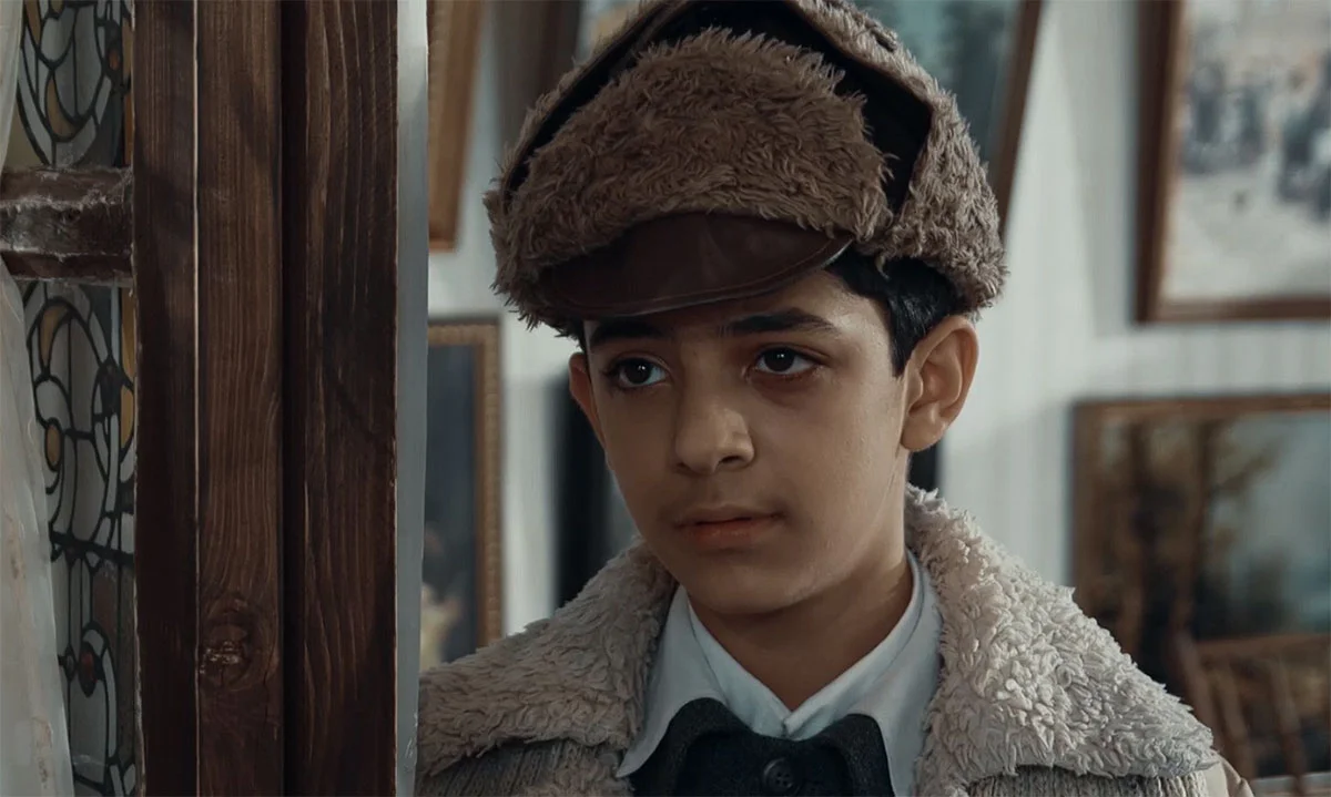 علی شادمان در 9 سالگی در نقش رهی اردکانی
