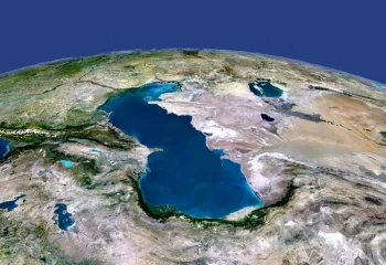 نابودی دریای خزر از سمت مرز ایران