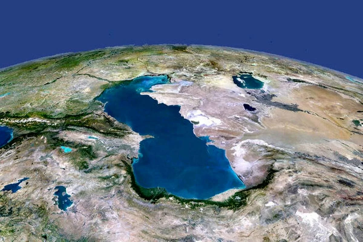 نابودی دریای خزر از سمت مرز ایران
