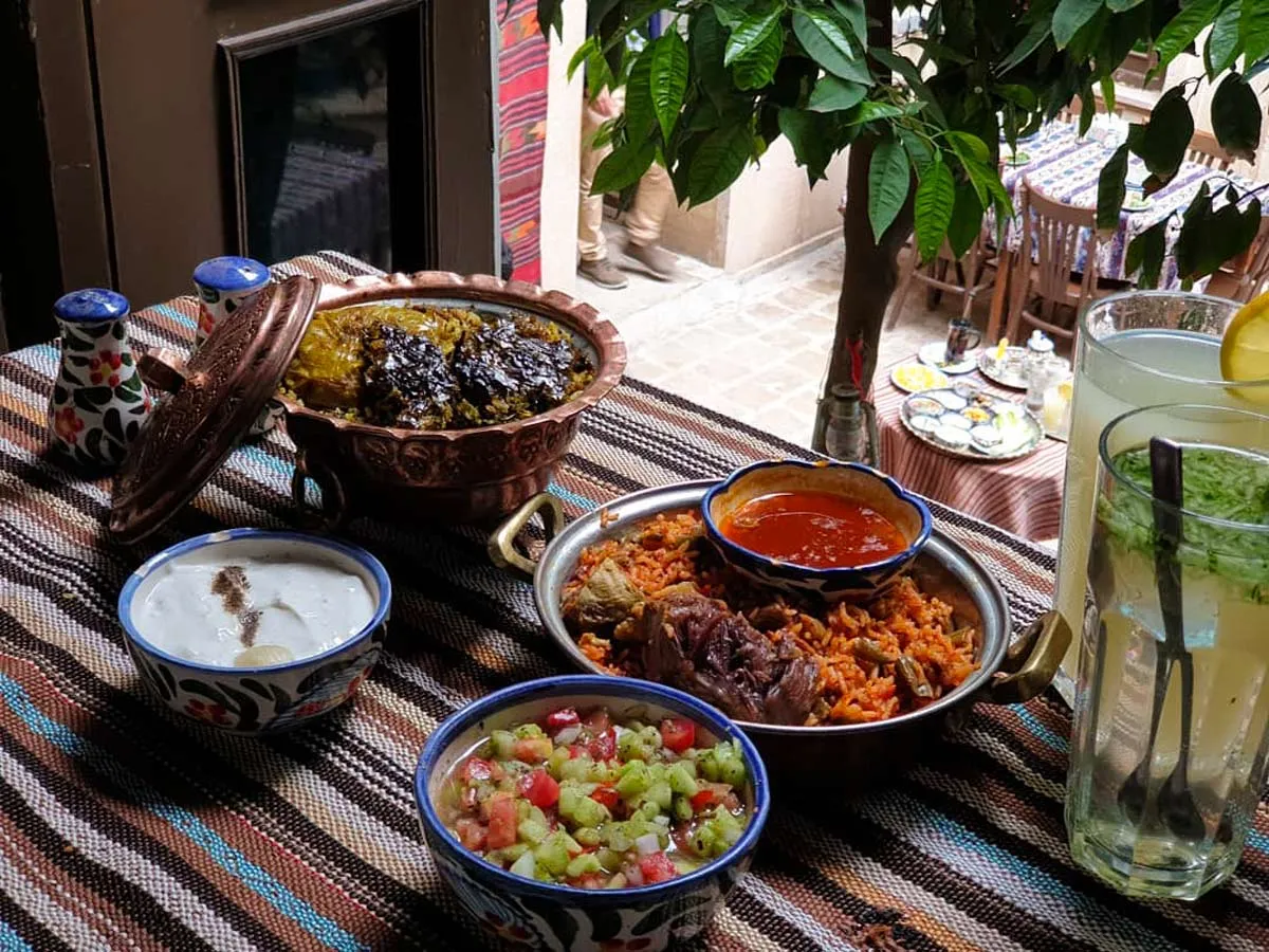 غذای روز اول عید نوروز شیراز