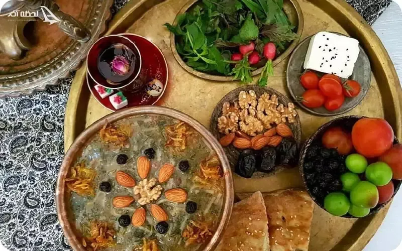 غذای شب عید اردبیل