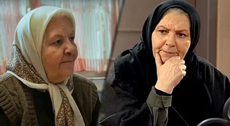 مینا جعفرزاده در نقش گل خانم مادر حسن و مادربزرگ کامران