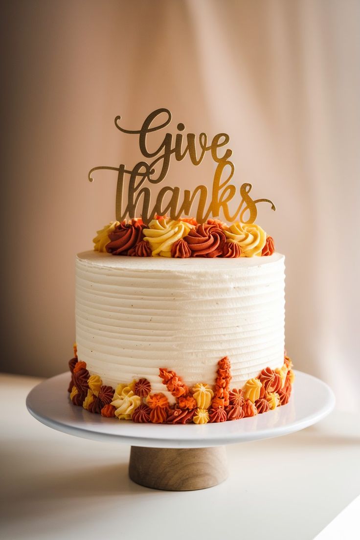 ایده کیک تولد پاییزی