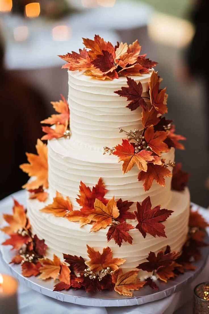 ایده کیک تولد پاییزی