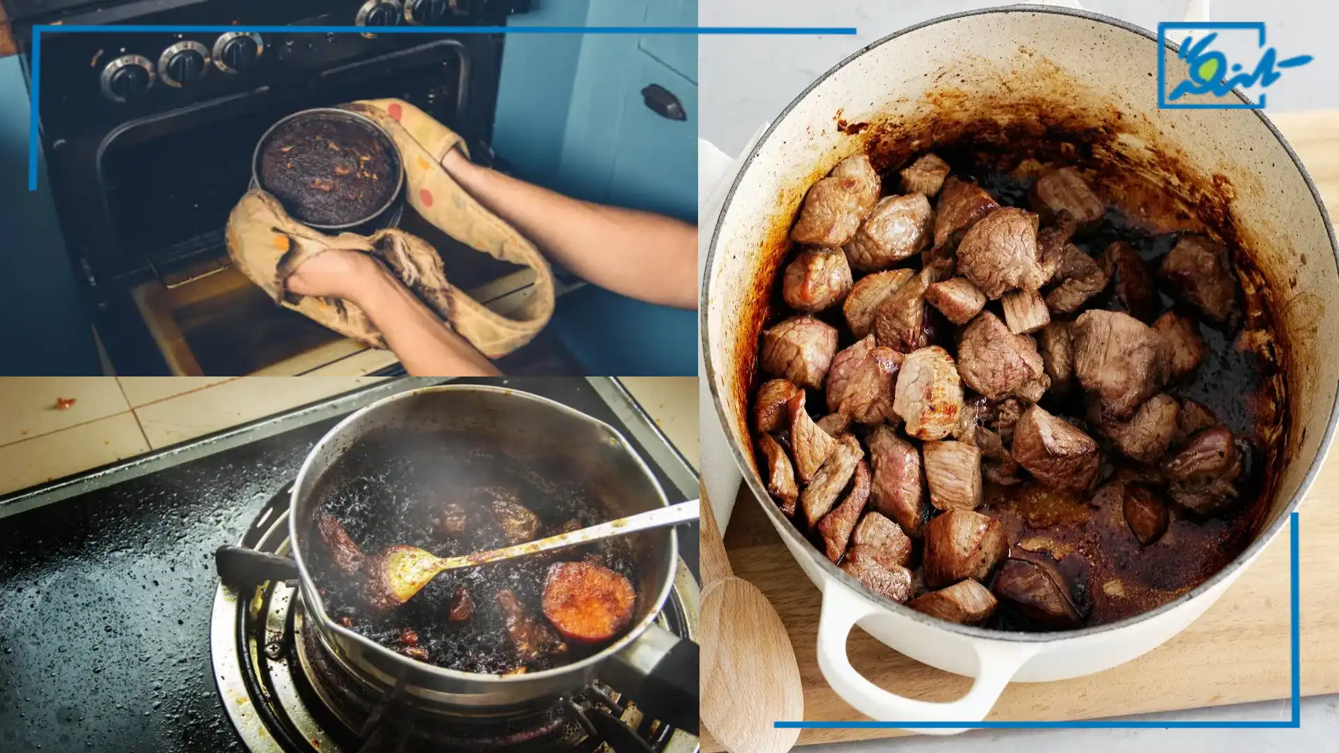 از بین بردن طعم سوختگی انواع غذا در چند دقیقه