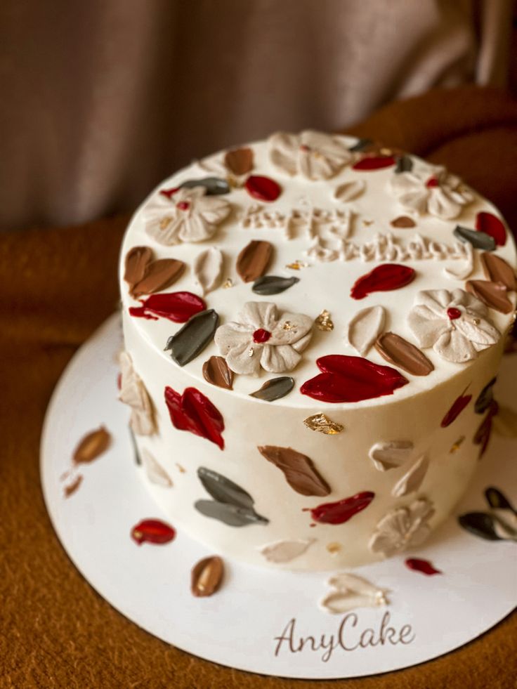 ایده کیک تولد پاییزی