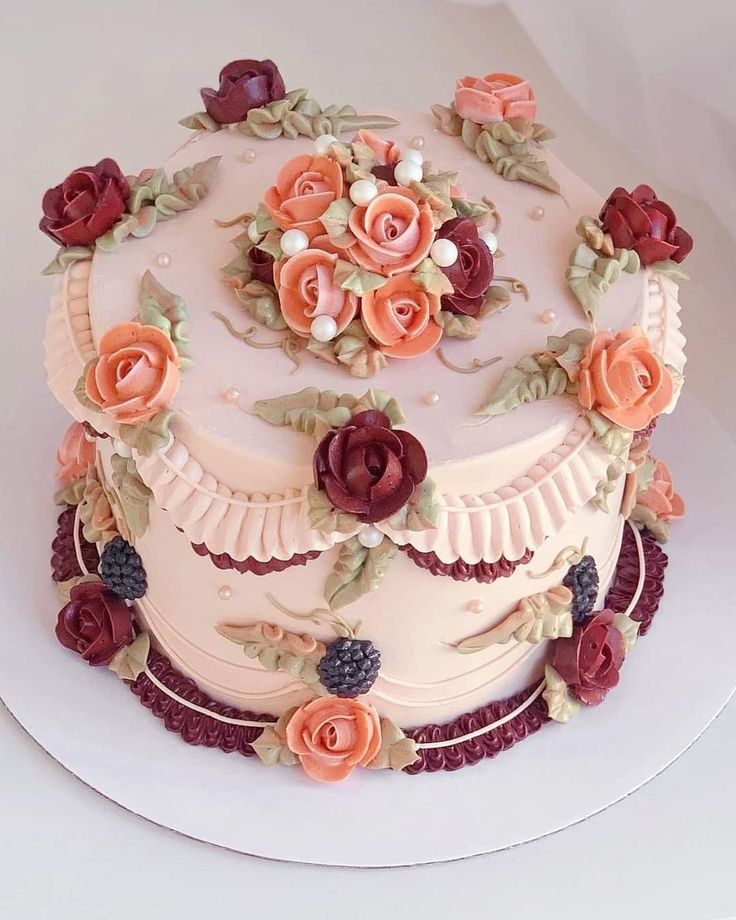 ایده کیک تولد پاییزی