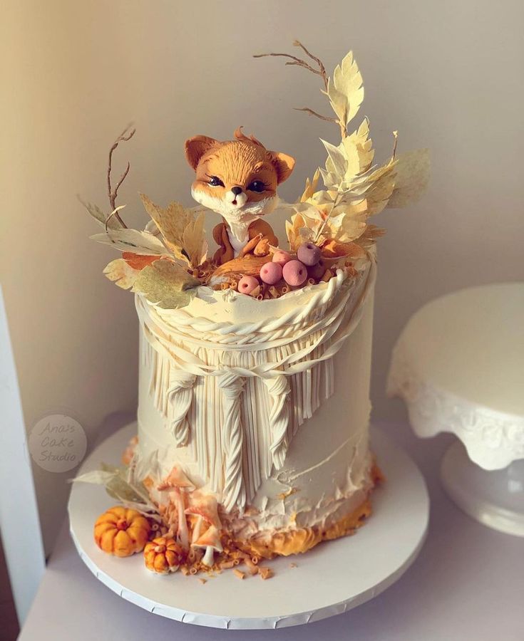 ایده کیک تولد پاییزی