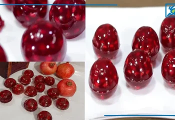 طرز تهیه توپک ژله ای انار شیک و خوشمزه برای میز شب یلدا