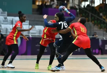 پیروزی بانوان هندبالیست ایرانی در بازی‌های کشورهای اسلامی