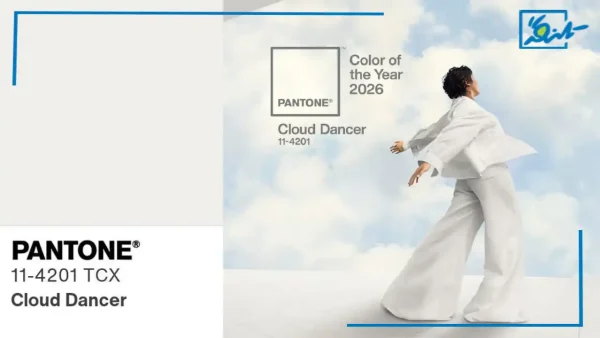 همه چیز درباره رنگ سال 2026 پنتون / سفید ابری (Cloud Dancer)