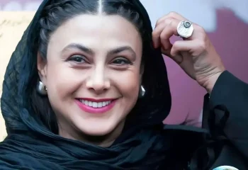 تیپ جذاب و خیره کننده آزاده صمدی در اصفهان + عکس