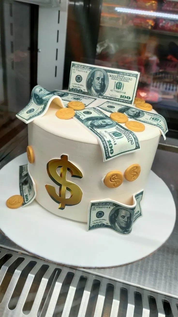 ایده کیک حسابدار