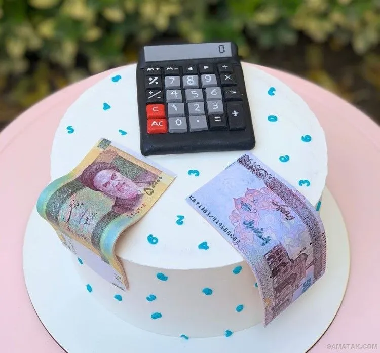 ایده کیک حسابدار