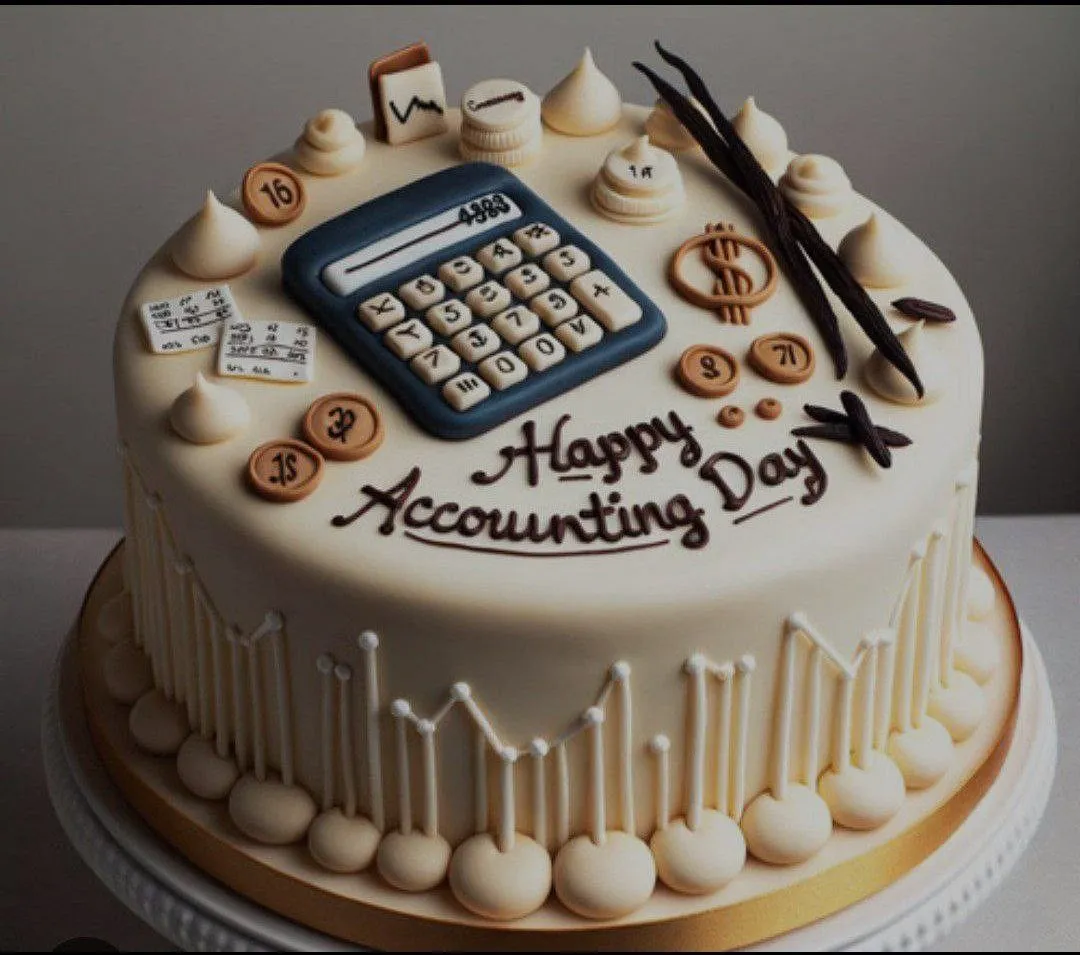 ایده کیک حسابدار