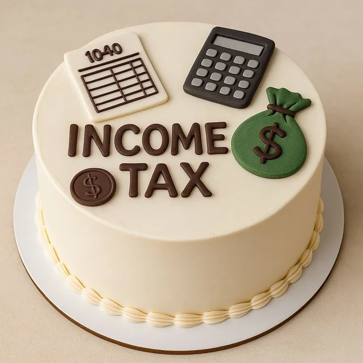 ایده کیک حسابدار