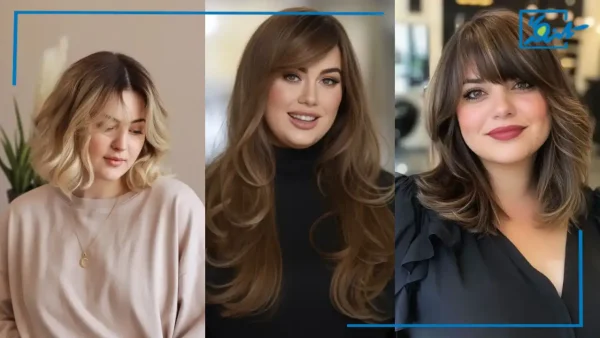 43 مدل مو برای صورت گرد و تپل دخترانه و زنانه