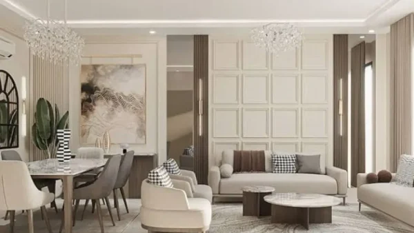 دکوراسیون و تزئینات جانبی با مبلامان نئوکلاسیک