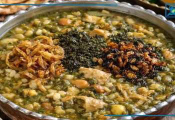 طرز تهیه آش سیرابی با جو خوشمزه و مقوی برای سرماخوردگی