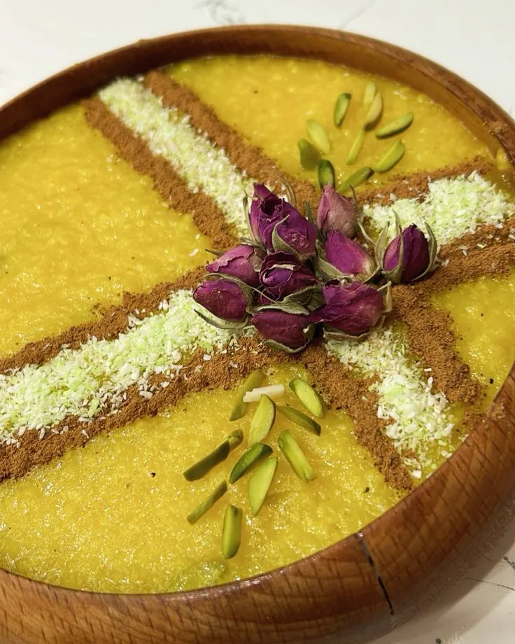 ایده تزیین شله زرد