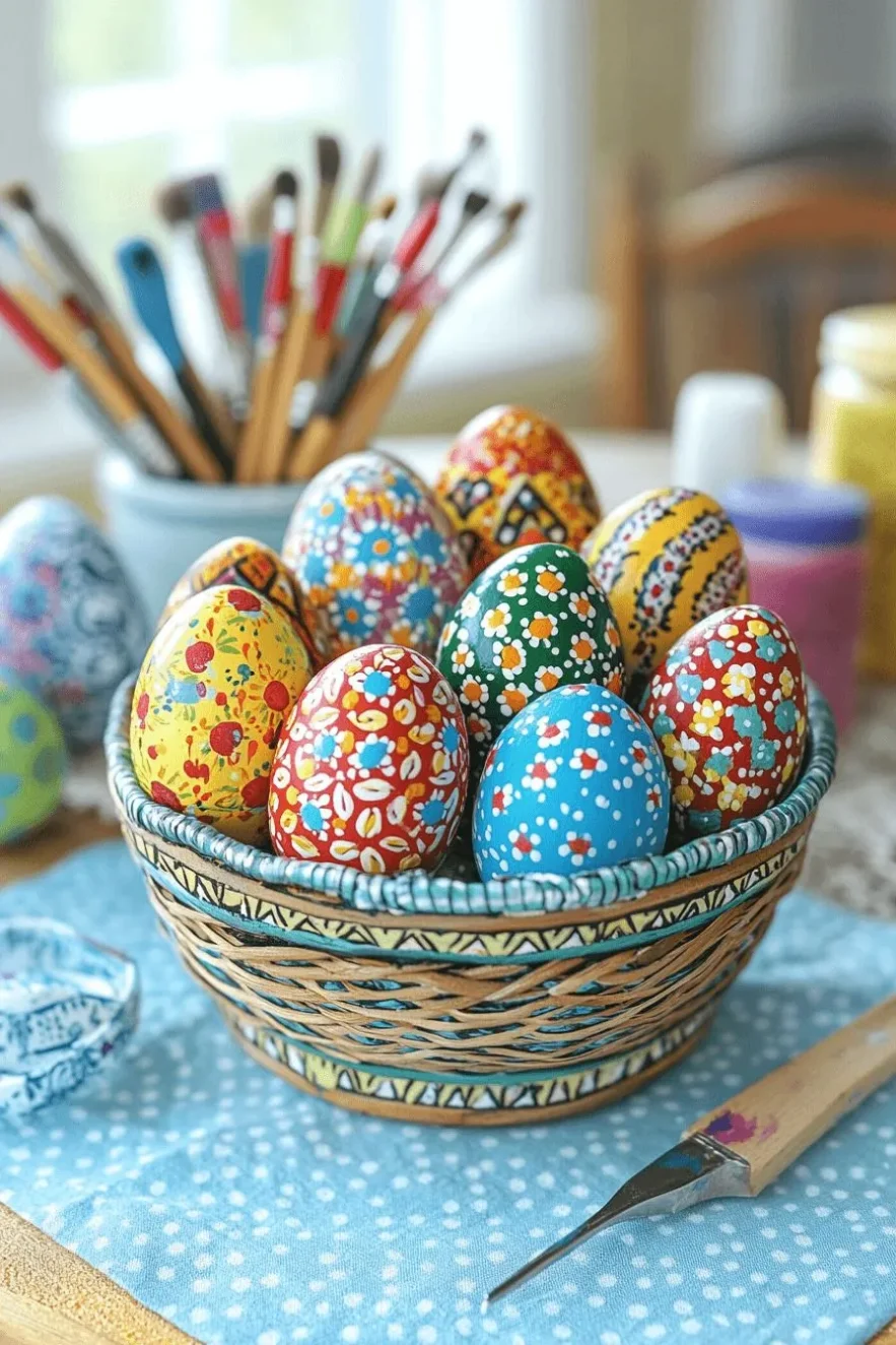 ایده تخم مرغ رنگی