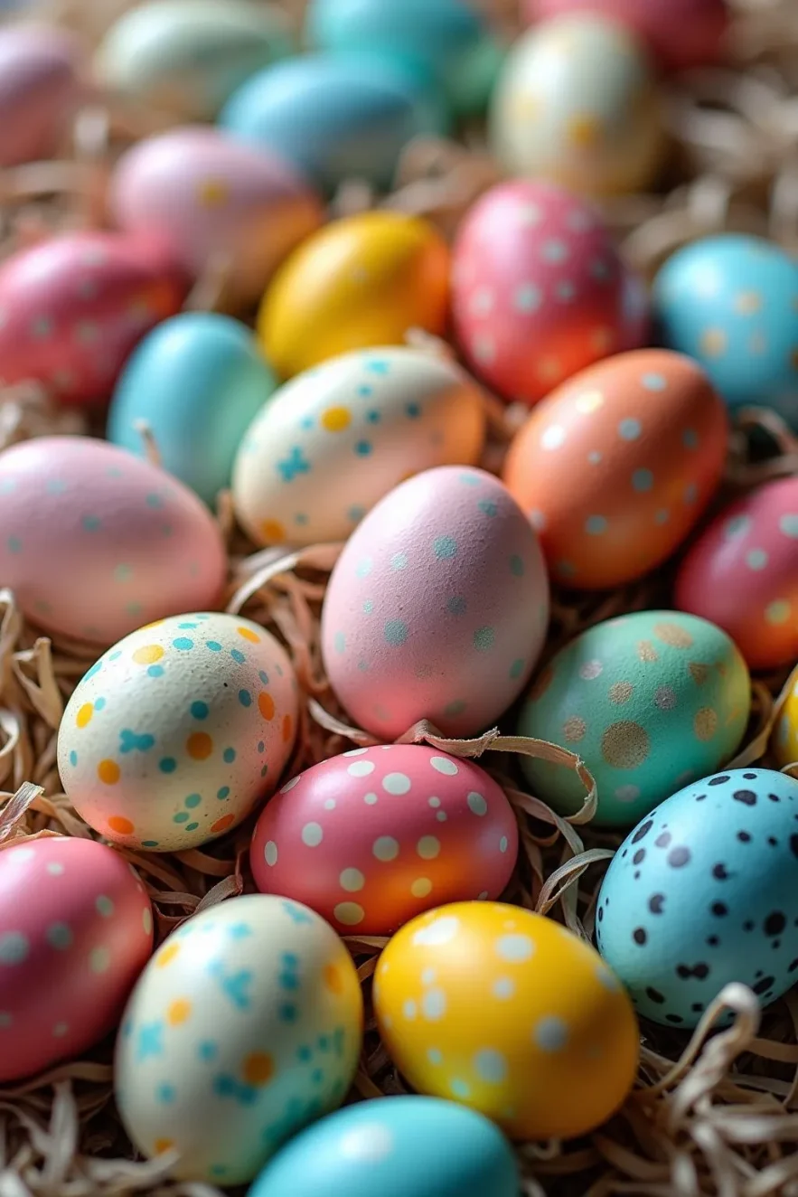 ایده تخم مرغ رنگی