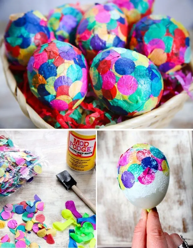 ایده تخم مرغ رنگی