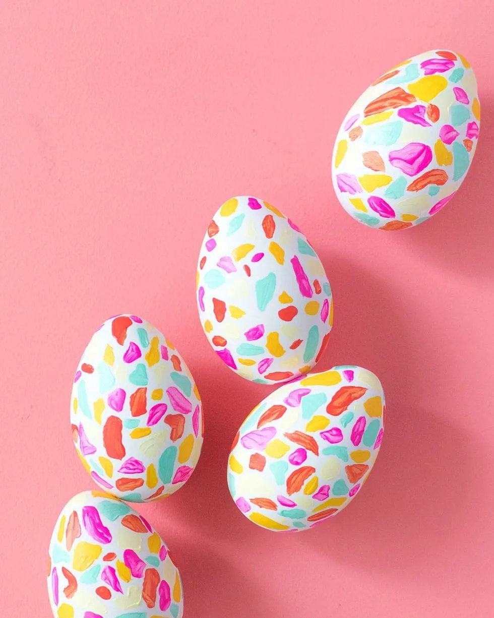 ایده تخم مرغ رنگی