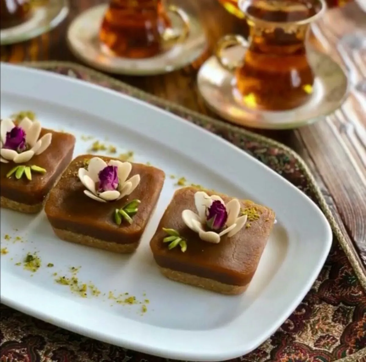 ایده تزیین حلوا