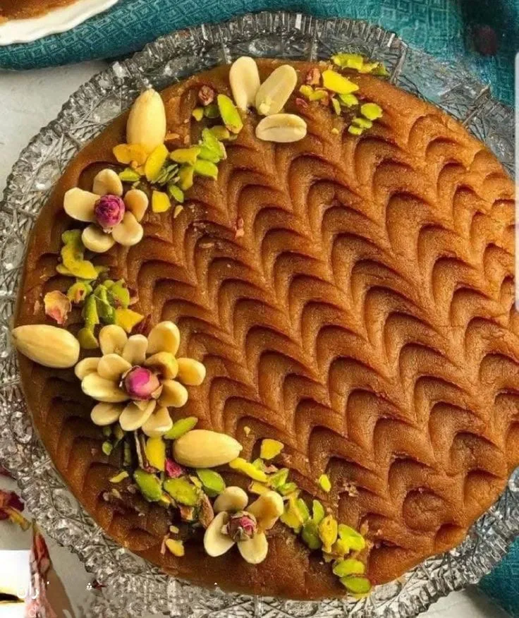 ایده تزیین حلوا