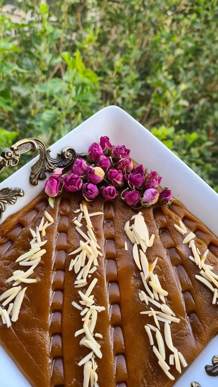 ایده تزیین حلوا