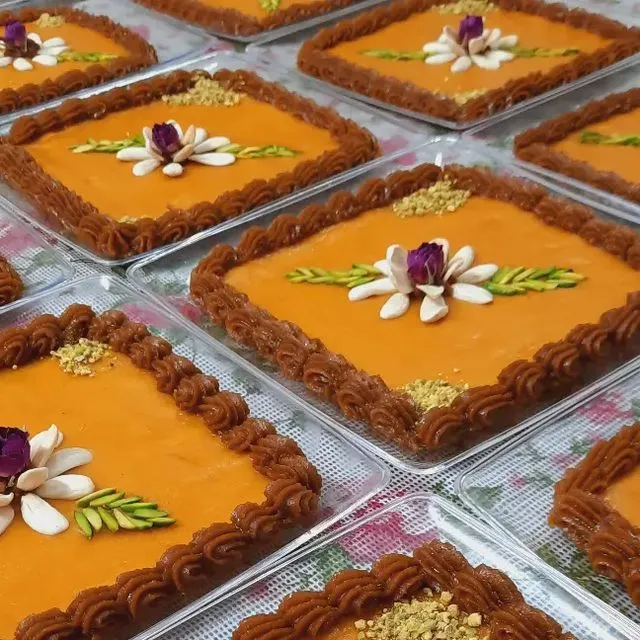 ایده تزیین حلوا