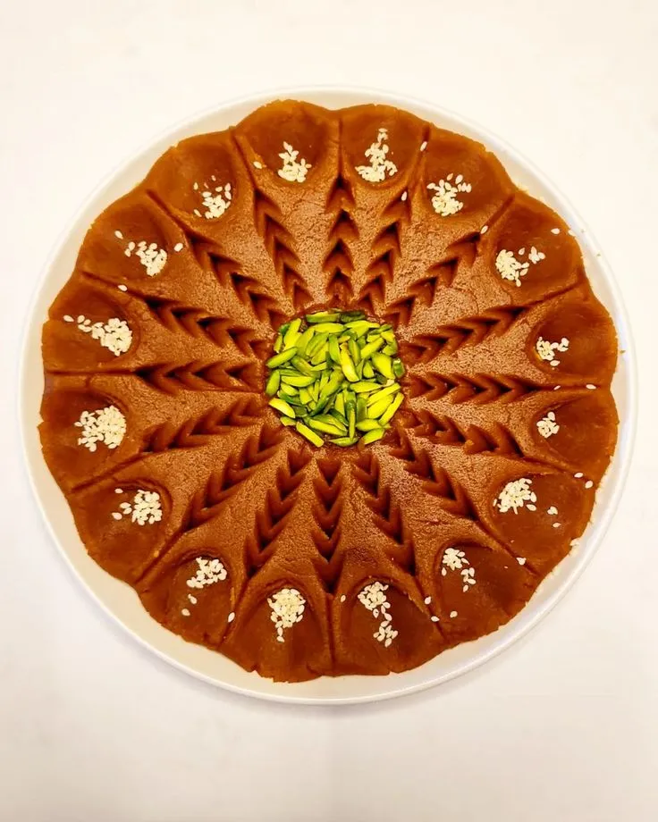 ایده تزیین حلوا