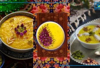 49 ایده تزیین شله زرد با دارچین و گل محمدی بدون شابلون