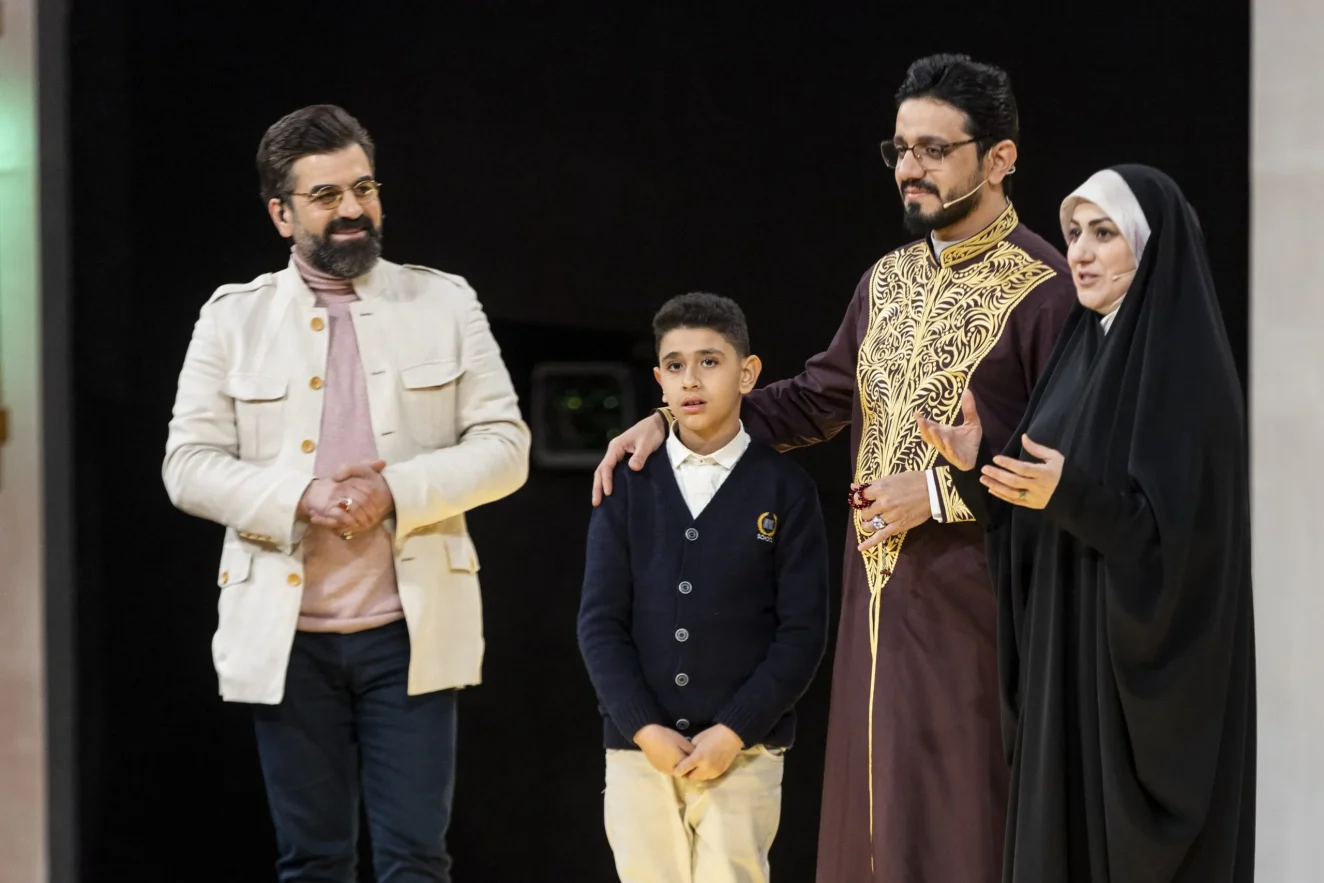 همسر حسنین الحلو در برنامه محفل