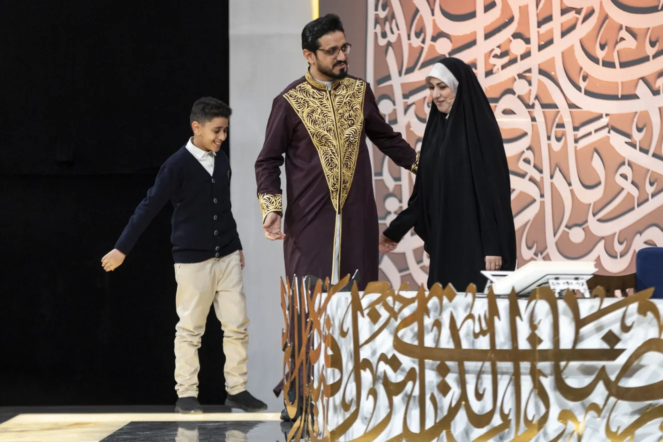 همسر حسنین الحلو در برنامه محفل