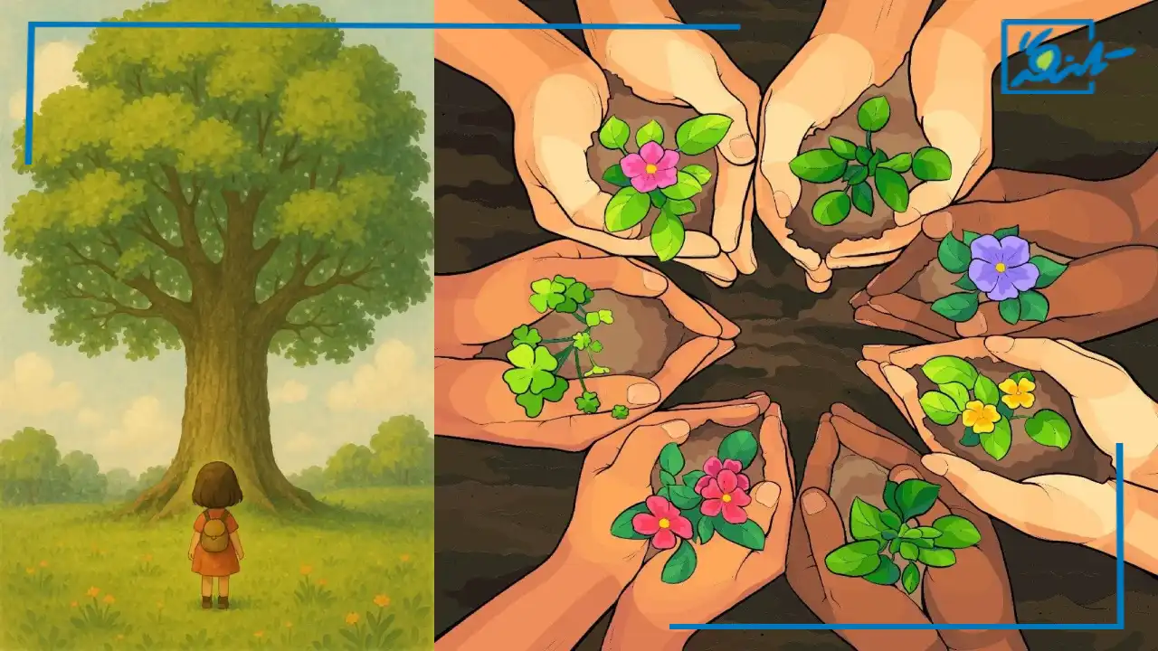 45 کاربرگ نقاشی روز درختکاری ساده و سخت برای رنگ آمیزی