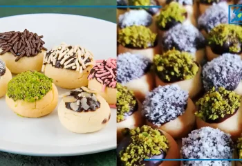 طرز تهیه شیرینی شاه پسند با پیمانه، به روش قنادی ها و بدون فر