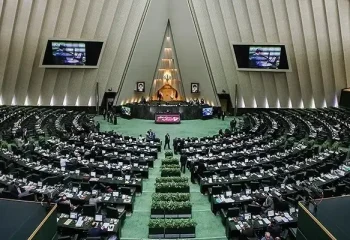 عکس + نمایندگان مجلس با سبزپوشی از سپاه پاسداران حمایت کردند