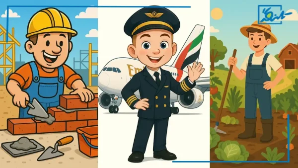 35 کاربرگ نقاشی مشاغل کودکانه و آسان برای رنگ آمیزی