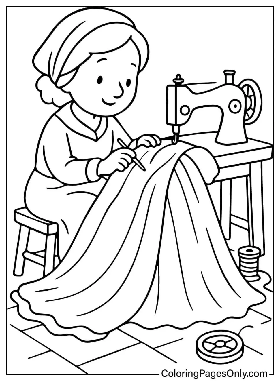 کاربرگ نقاشی مشاغل کودکانه