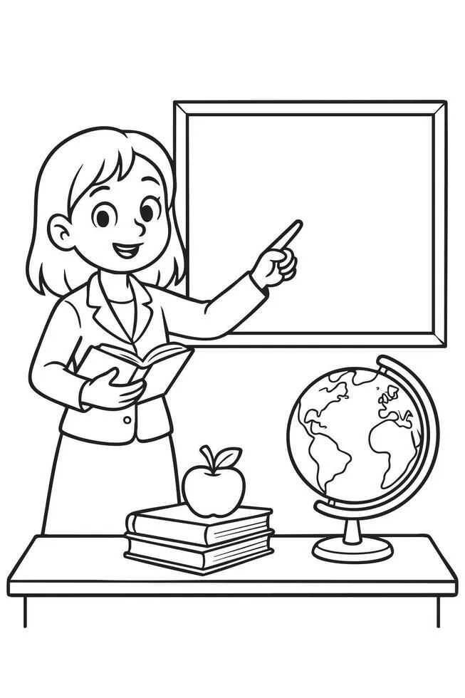 کاربرگ نقاشی مشاغل کودکانه