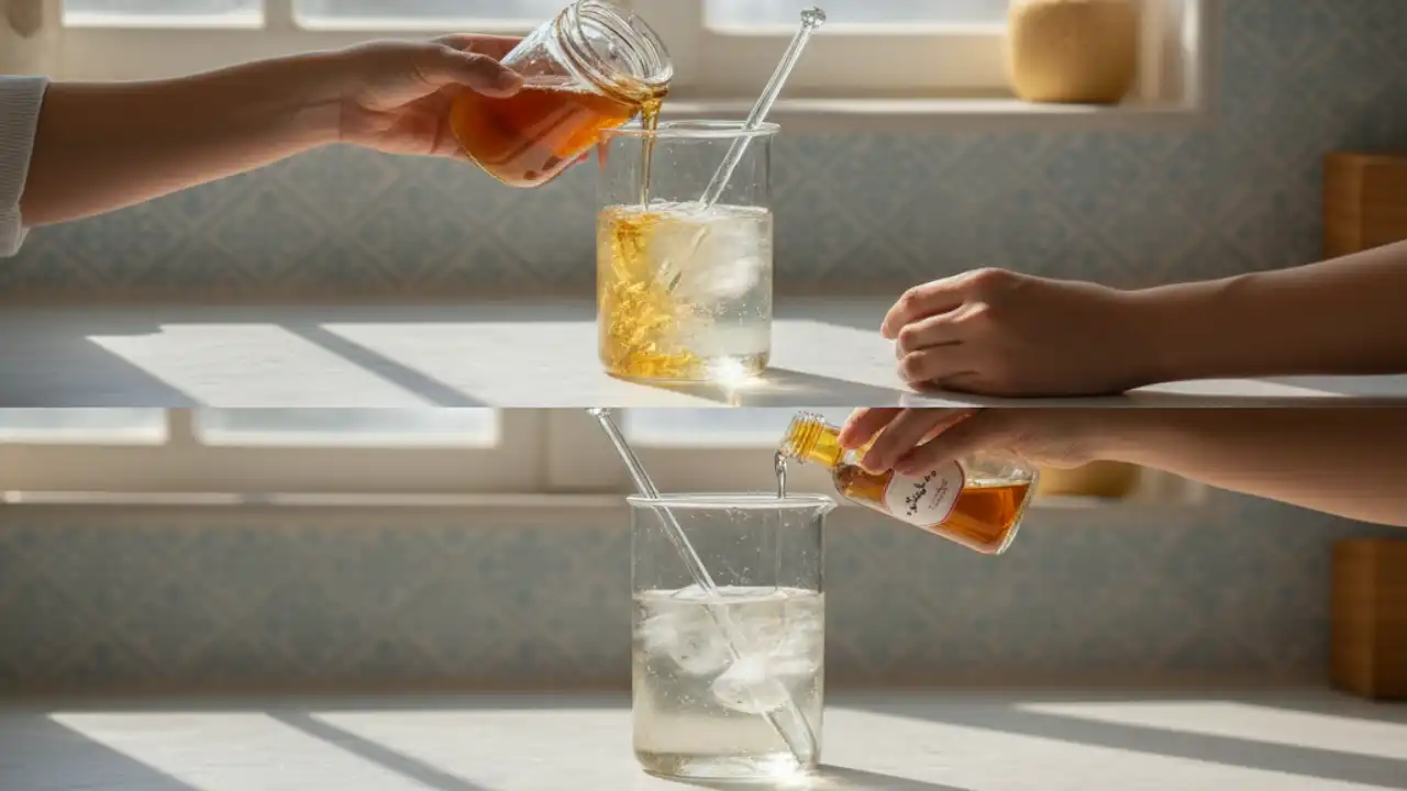 شربت بیدمشک و گلاب