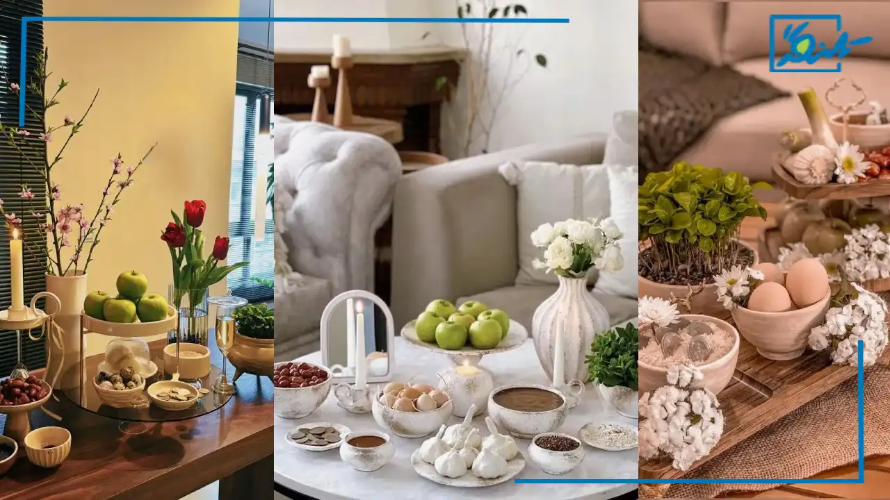 151 ایده تزیین سفره هفت سین 1405 اینستاگرامی و پینترستی