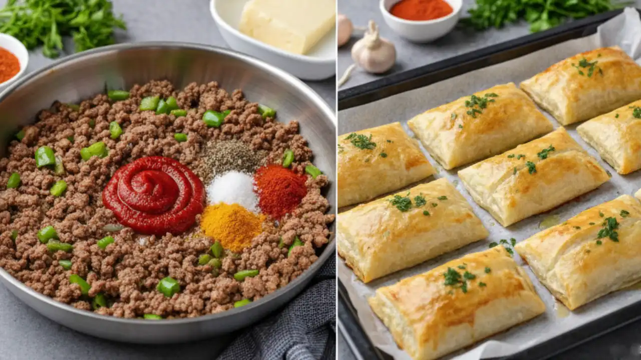 مراحل تهیه پاریزلا ترکی